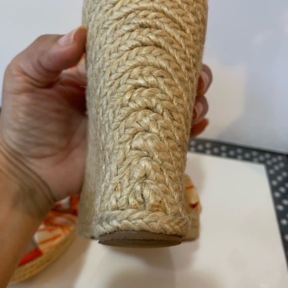 Stella McCartney canvas wedge sandals - Picture 6 of 7